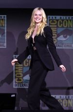 ELLE FANNING at Predator: Badlands Panel at 2025 Comic-Con International in San Diego 07/25/2025