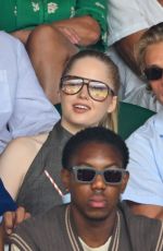 ELLIE BAMBER at Wimbledon in London 07/07/2025