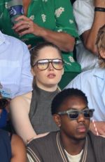 ELLIE BAMBER at Wimbledon in London 07/07/2025