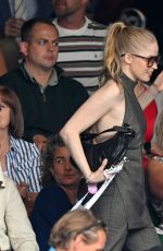 ELLIE BAMBER at Wimbledon in London 07/07/2025