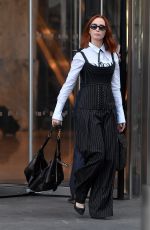 EMILY BLUNT on the Set of The Devil Wears Prada 2 in New York City 07/29/2025