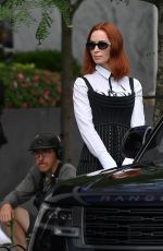 EMILY BLUNT on the Set of The Devil Wears Prada 2 in New York City 07/29/2025