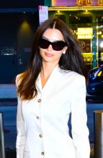 EMILY RATAJKOWSKI Arrives CBS Mornings Studio in New York City 07/16/2025