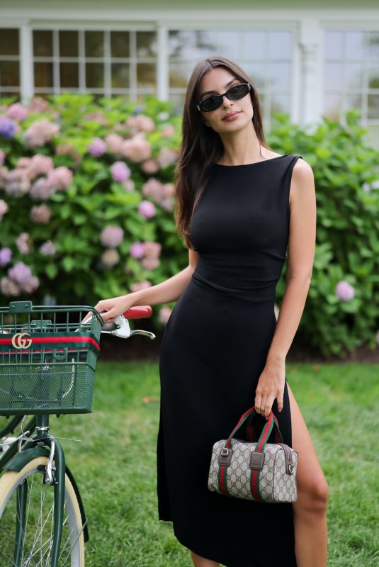 EMILY RATAJKOWSKI Co-hosts Gucci GG Obsession Campaign Celebration Dinner in East Hampton 07/26/2025
