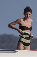 EMMA CORRIN in Swimsuit at a Boat in Ibiza 05/24/2025