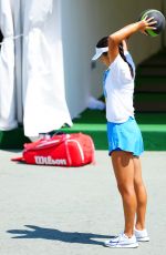 EMMA RADUCANU at Practice Session on Day Two of Wimbledon 07/01/2025