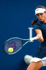 EMMA RADUCANU at Second Round of WTA 1000 National Bank Open in Montreal 07/30/2025