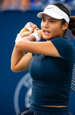 EMMA RADUCANU at Second Round of WTA 1000 National Bank Open in Montreal 07/30/2025