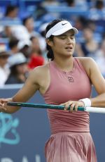 EMMA RADUCANU at Semifinal of Mubadala Citi DC Open in Washington, D.C. 07/26/2025