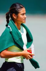 EMMA RADUCANU on the Practice Courts at Wimbledon 07/03/2025