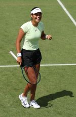 EMMA RADUCANU on the Practice Courts at Wimbledon 07/03/2025