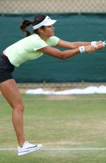 EMMA RADUCANU on the Practice Courts at Wimbledon 07/03/2025