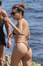 EVA LONGORIA in Bikini Enjoy Beach Day in Marbella 07/03/2025