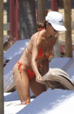 EVA LONGORIA in Bikini on the Beach in Marbella 07/14/2025