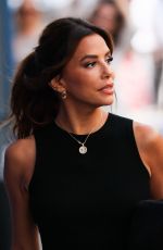 EVA LONGORIA on the Set of Searching for France at a Parisian Bakery 07/26/2025