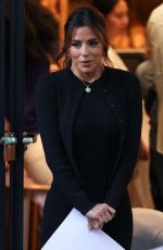 EVA LONGORIA on the Set of Searching for France at a Parisian Bakery 07/26/2025