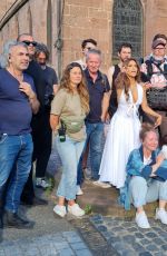EVA LONGORIA on Tour for CNN Series Searching for France in Colmar 07/11/2025