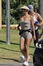 EVA LONGORIA Out for Power Walk with Friends at Puerto Banus 07/21/2025