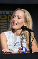 GILLIAN ANDERSON at Tron: Ares Panel at San Diego Comic-Con 07/25/2025