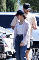 HAILEE STEINFELD and Josh Allen Hailee Out Shopping in Calabasas 07/02/2025