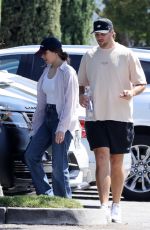 HAILEE STEINFELD and Josh Allen Hailee Out Shopping in Calabasas 07/02/2025