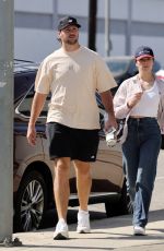 HAILEE STEINFELD and Josh Allen Hailee Out Shopping in Calabasas 07/02/2025
