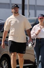 HAILEE STEINFELD and Josh Allen Hailee Out Shopping in Calabasas 07/02/2025