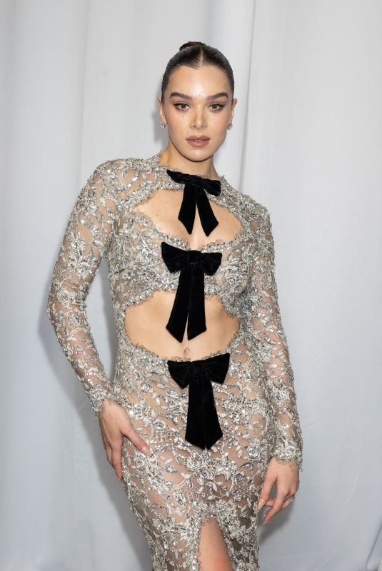 HAILEE STEINFELD at Tamara Ralph Haute Couture F/W 25/26 Show at Paris Fashion Week 07/07/2025