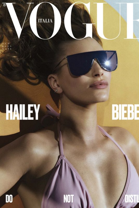 HAILEY BIEBER in Vogue Italy, August 2025