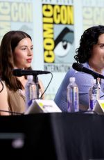 HERMIONE CORFIELD at Outlander: Blood Of My Blood Press Conference at 2025 Comic-Con International in San Diego 07/25/2025