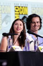 HERMIONE CORFIELD at Outlander: Blood Of My Blood Press Conference at 2025 Comic-Con International in San Diego 07/25/2025