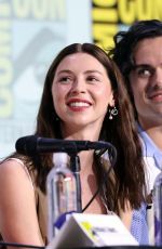 HERMIONE CORFIELD at Outlander: Blood Of My Blood Press Conference at 2025 Comic-Con International in San Diego 07/25/2025