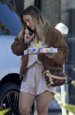 HILARY DUFF Out Shopping at Ragg Tattoo in Studio City 07/27/2025