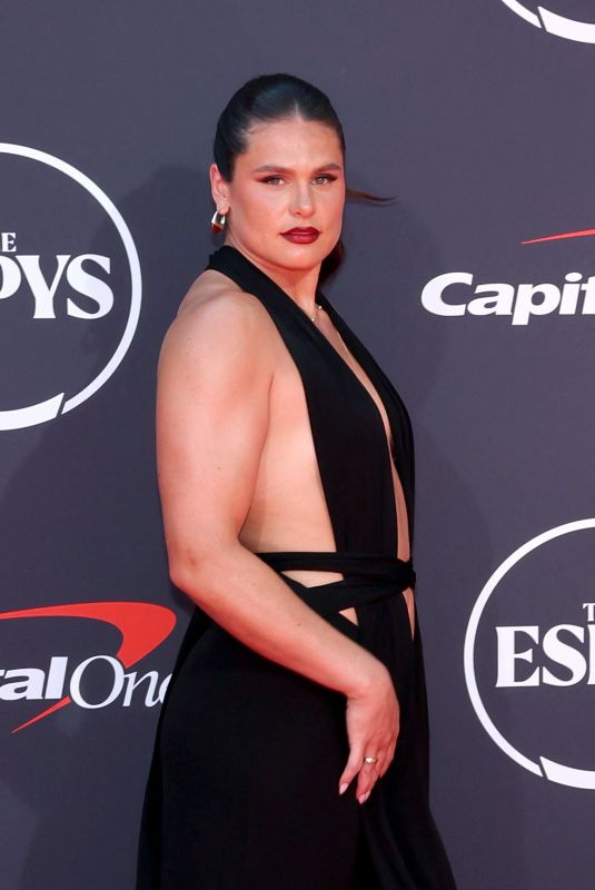 ILONA MAHER at 2025 ESPY Awards in Hollywood 07/16/2025