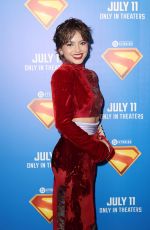 ISABELA MERCED at Superman Movie Celebration at Kaseya Center in Miami 07/01/2025