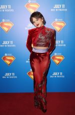 ISABELA MERCED at Superman Movie Celebration at Kaseya Center in Miami 07/01/2025