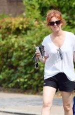 ISLA FISHER Out and About in London 07/14/2025