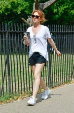 ISLA FISHER Out and About in London 07/14/2025