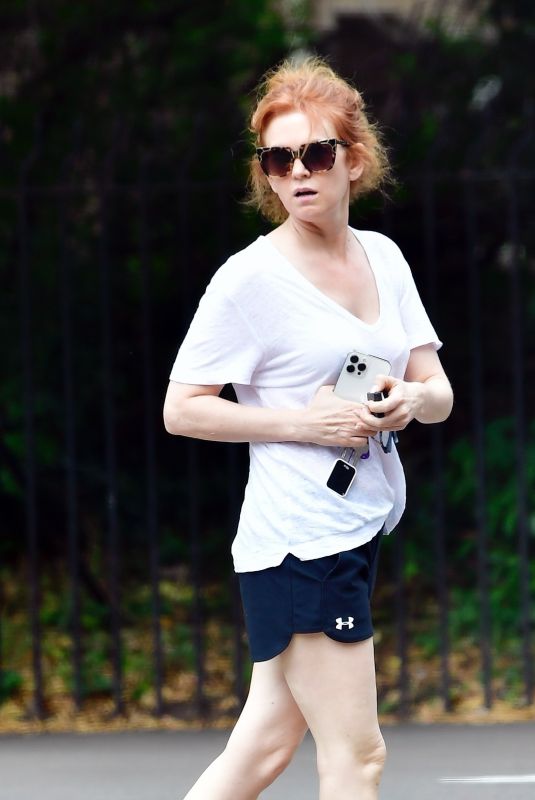 ISLA FISHER Out and About in London 07/14/2025