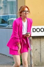 ISLA FISHER Out and About in London 07/17/2025