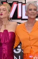 JAMIE LEE CURTIS and LINDSAY LOHAN at Purple Carpet for Freakier Friday in Mexico City 07/24/2025
