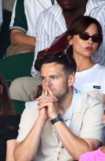 JENNA COLEMAN at Wimbledon Tennis Championships in London 07/10/2025