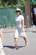 JENNA COLEMAN at Wimbledon Tennis Championships in London 07/10/2025