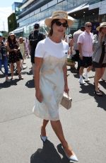 JENNA COLEMAN at Wimbledon Tennis Championships in London 07/10/2025
