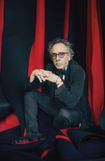 JENNA ORTEGA and Tim Burton in The Hollywood Reporter, July 2025