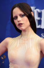 JENNA ORTEGA at Wednesday Season 2, Part 1 Global Premiere in London 07/30/2025