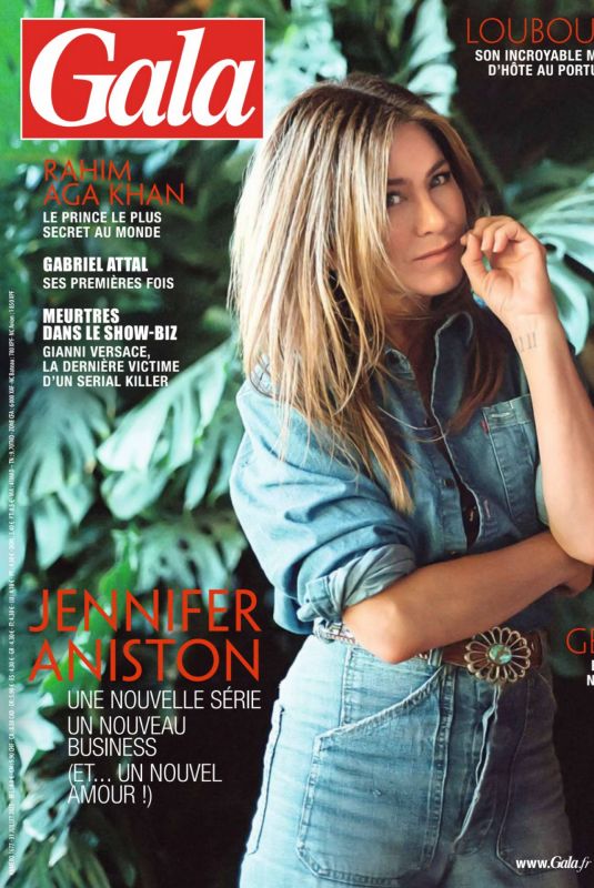 JENNIFER ANISTON in Gala France, July 2025