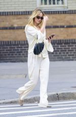 JENNIFER LAWRENCE Out for Dinner in an All-white Ensemble in New York City 07/08/2025
