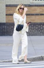 JENNIFER LAWRENCE Out for Dinner in an All-white Ensemble in New York City 07/08/2025