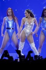 JENNIFER LOPEZ Performs at Movistar Arena in Madrid 07/13/2025